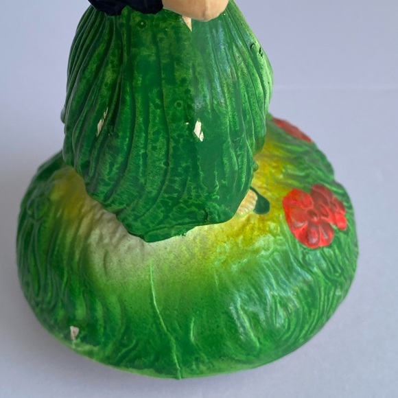 VTG 1974 Hawaiian Couple‎ Spinning Music Box Spencer Gifts made in Japan Works - Picture 3 of 5